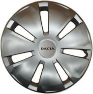 Колпак для колес SJS Dacia 433 R16" 4 шт. серебряный (106613)