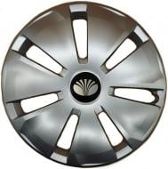 Ковпак для коліс SJS Daewoo 433 R16" 4 шт. срібний (106614)
