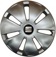 Колпак для колес SJS Seat 433 R16" 4 шт. серебряный (106629)