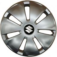 Колпак для колес SJS Suzuki 433 R16" 4 шт. серебряный (106632)