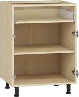 Тумба нижняя с метабоксом 600x820x522 мм клен