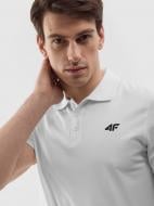 Поло 4F POLO SHIRT M129 4FWSS24TPTSM129-10S р.XL білий