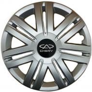 Колпак для колес SJS Chery 203 R14" 4 шт. серебряный (106646)