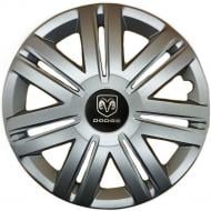 Колпак для колес SJS Dodge 203 R14" 4 шт. серебряный (106651)