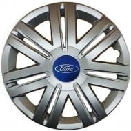 Колпак для колес SJS Ford 203 R14" 4 шт. серебряный (106653)