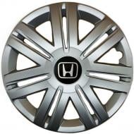 Ковпак для коліс SJS Honda 203 R14" 4 шт. срібний (106654)