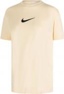 Футболка Nike W NSW TEE BF MS FD1129-294 р.L бежевый