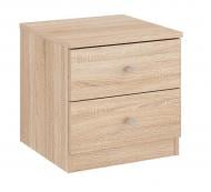 Тумба прикроватная Компанит ПКТ-5 New 400x404x400 мм дуб сонома/дуб сонома