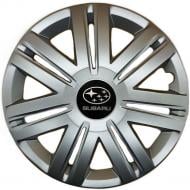 Колпак для колес SJS Subaru 203 R14" 4 шт. серебряный (106667)