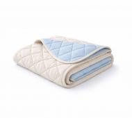 Ковдра літня Sateen Lux technology охолоджувальна 175x210 см U-tek блакитний