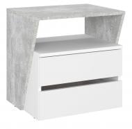 Тумба приліжкова Компаніт ПКТ-13 502x504x404 мм ательє світле/німфея альба