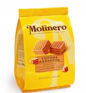 Вафли Molinero со вкусом соленой карамели 200 г