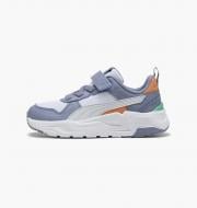 Кроссовки детские Puma Trinity 2 LT AC+ PS White-Silver Mi 40370409 р.31 голубые