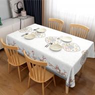 Скатертина ST6076-2 137x200 см білий Dariana