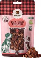 Ласощі для собак NATURAL М'ясні кубики з качкою 85 г