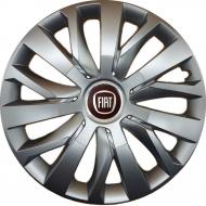 Колпак для колес SJS Fiat 228 R14" 4 шт. серебряный (106863)