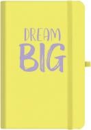 Блокнот Dream big з гумкою 136х207 мм O20812-25 Optima