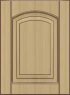 Фасад для кухни Грейд-Плюс Клен светлый патина №420 533x396 Винтаж левый