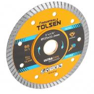 Диск алмазный отрезной Tolsen 125x22,2 76752