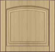 Фасад для кухни Грейд-Плюс Клен светлый патина №420 570x596 Винтаж левый