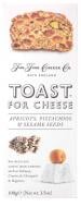 Хлібці Toast for Cheese з абрикосом, фісташками та кунжутом 100 г