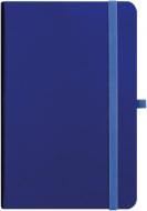 Блокнот Flash с ластиком синий 136х207 мм O20120-02 Optima