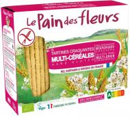 Хлебцы ТМ Le Pain des Fleurs хрустящие мулитизерновые органические 150 г