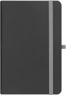 Блокнот Flash с ластиком серый 136х207 мм O20120-10 Optima