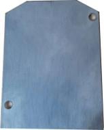 Заглушка Алюмініка профиля для стеклянных ограждений