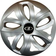 Колпак для колес SJS Lada 229 R14" 4 шт. серебряный (106888)