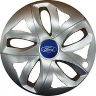 Колпак для колес SJS Ford 229 R14" 4 шт. серебряный (106892)