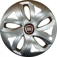 Колпак для колес SJS Fiat 229 R14" 4 шт. серебряный (106893)