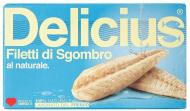 Скумбрія Консерви рибні "Філе у власному соку" Delicius 90 г