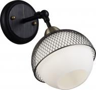 ВИТРИНА! Бра Altalusse 1x40 Вт E27 антик/венге INL-6147W-01