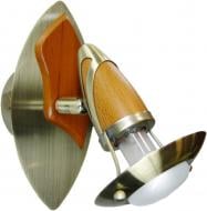 Спот Интеркласс НББ 01-ХХ-061 1x40 Вт E14 дерево светлое J 072;J 072 пат+дер