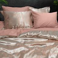 Комплект постельного белья JQ15/Rose Smoke семейный светло-розовый Word of Dream