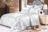 Комплект постельного белья JQ10/White семейный белый Word of Dream