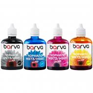 Комплект чернил Barva для HP 973/981 4x100 мл пигментные (H973-100-MP) black/ cyan/ magenta/ yellow