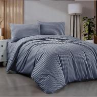 Комплект постельного белья jeans STRIPE 1,5 синий Zastelli