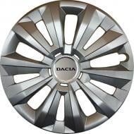 Колпак для колес SJS Dacia 346 R15" 4 шт. серебряный (106940)