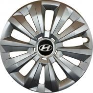Колпак для колес SJS Hyundai 346 R15" 4 шт. серебряный (106946)
