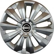 Колпак для колес SJS Nissan 346 R15" 4 шт. серебряный (106951)