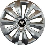 Ковпак для коліс SJS Toyota 346 R15" 4 шт. срібний (106960)