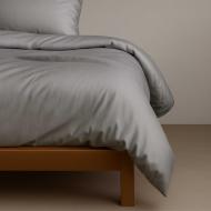 Пододеяльник Boston Soft Grey 160x220 см светло-серый U-tek Пододеяльник Boston Soft Grey 160x220 см светло-серый U-tek