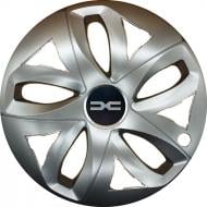 Колпак для колес SJS Dacia NEW 229 R14" 4 шт. серебряный (107384)