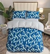 Комплект постільної білизни Lecco 2.0 синій La Nuit