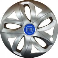 Колпак для колес SJS Fiat (синій) 229 R14" 4 шт. серебряный (107385)