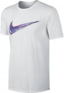Футболка Nike Tee-Swoosh Streak 739364-100 р.S белый