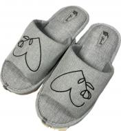 Тапки домашние Gemelli Признание р.40 серый