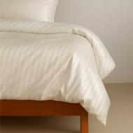 Пододеяльник Boston Ivory Beige Stripe 143x210 см бежевый U-tek